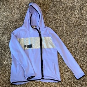 Pink zip up jacket